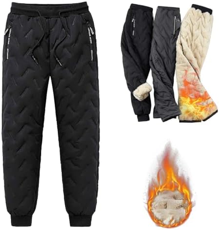 Winterfleece Joggingbroek For Heren, Sherpa Gevoerde
