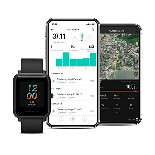 XIAOMI 7589 Smartwatch Amazfit Bip S Multi - Sport, Gps, Carbon Black