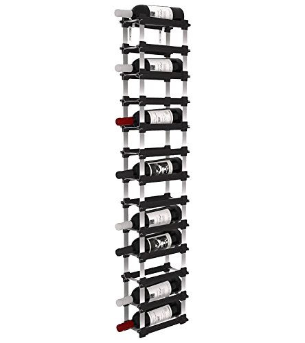 12 NOOK Wall Mounted Wine Rack – Easy Two Step Assembly – No Hardware Required