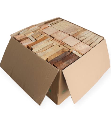 Gartenwelt Riegelsberger 30 kg Brennholz Kaminholz Nadelholz bis 30 cm für Kaminofen Lagerfeuer Feuerschalen ofenfertig staubfrei Cover