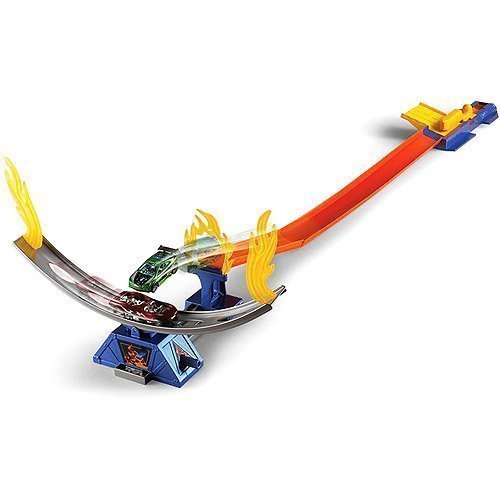 Hot Wheels Daredevil Crash Track Set with Hotwheels Car, Track, Launcher & Ramp (B002X1QQIO) Amazon Price History, Amazon Price Tracker