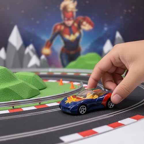 Image of Marvel Go Collection | 5-Pack| Marvel's Captain America, Captain Marvel, Iron Man, Miles Morales and Ant-Man | 1:64 Diecast Toy Cars | Ages 3 and Up | Collect Them All | Birthday Gift for Kids