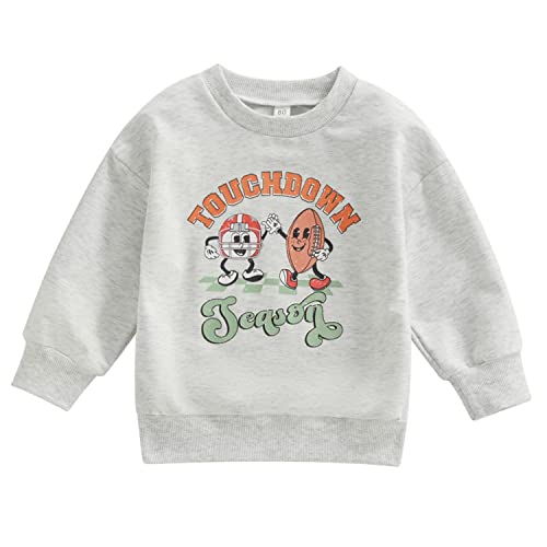 Image of Baby Boy Girl Pumpkin Sweatshirt Tops Toddler Halloween Outfit Long Sleeve Crewneck Pullover Sweater Shirt Fall Clothes