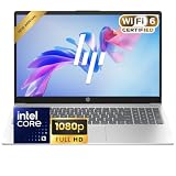 HP 15.6' FHD Business Laptop Computer, 8GB RAM, 256GB SSD, Intel Core i3 CPU, Wi-Fi 6, Long Battery Life, Ultra-Quiet Design, 2026 Edition, Windows 11 with Office 365 for The Web
