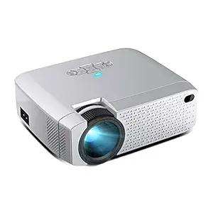 TechKing (NOW OR NEVER DEAL with 12 YEARS WARRANTY) D40W 1600 Lumens Portable Home Theater LED HD Digital Projector, Mirroring Version