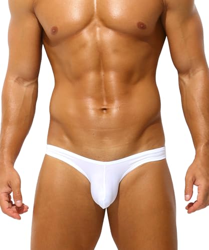Men's Low Rise Briefs Sexy Bikini Breathable Soft Bulge Pouch Modal Underwear