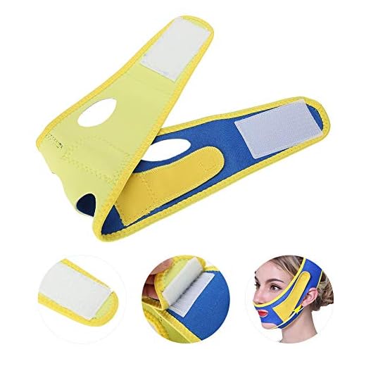 Ansiktsslankande mask, Anti-rynk V Face Cheek Chin Lifting Tape, Face Slimming Facial Bandage Face Shaper Slimming Face Mask, Kvinnors naturliga ansiktslyftning mot dubbel haka