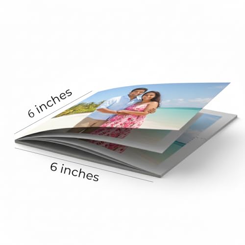 Image of Customized Photo Album (Soft Cover 6x6 Inches) - Magazine Style - Photobook - Gift for your loved ones