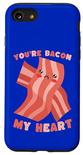 Carcasa para iPhone SE (2020) / 7/8 You'Re Bacon My Heart Sad Kawaii Juego de Palabras