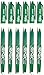 Pilot Frixion radierbare Stifte Eingabestift mit grünem Tintenroller 0,7 mm Schreibspitze Feder 0,35 mm Strichstärke BL-FR7(6 Stück)