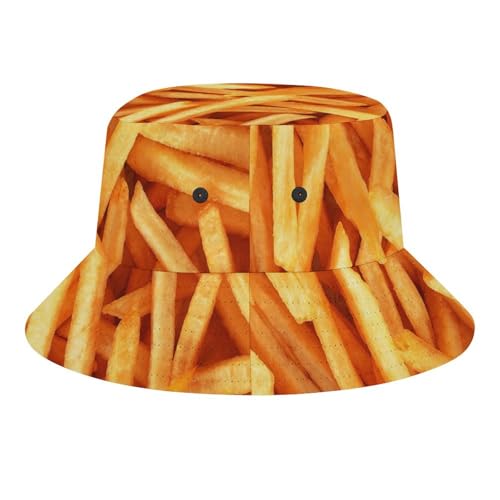Image of Food Golden Corn Bucket Hats Unisex Washed Cotton Lightweight Outdoor Summer Beach Sun Hats Men Women Bucket Hat for Travel