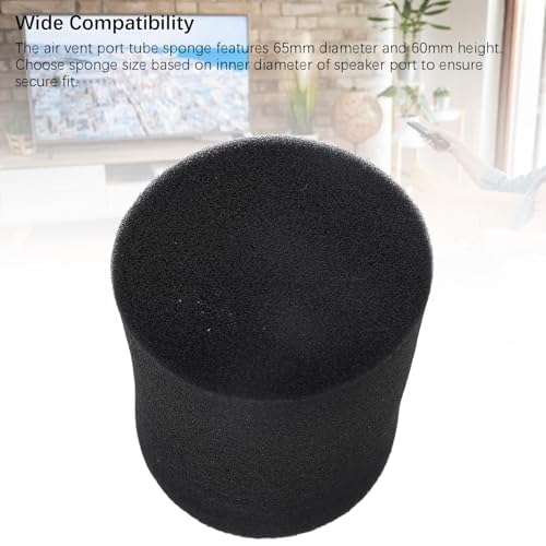 Tube éponge pour port de haut-parleur anti vibration caisson basse