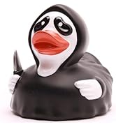 DUCKSHOP Badeente Froschkönig - Quietscheente Mit Goldener Krone 8cm