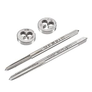 Set Maschio E Filiere 2-56 UNC - HSS, Mano Destra, Per Filettatura Macchine, CK-CNC