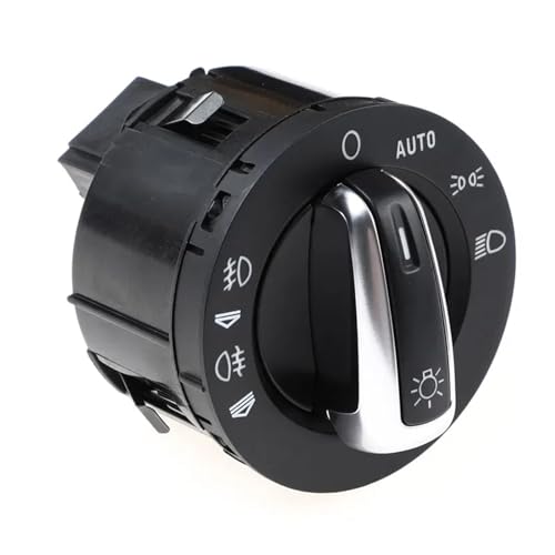 Interrupteur phare chrome OEM 4F1941531E bouton de commande antibrouillard haute finition