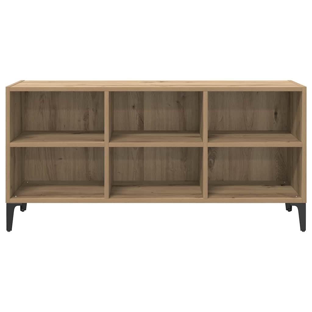 Conjunto de Mueble de TV Marrón 103,5 x 30 x 50 cm, Mobiliario Muebles TV, Marrón, 16.7kg