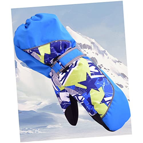 CALLARON 2 Unidades Luva Esportiva Luvas Térmicas Luvas De Inverno Para Crianças Luvas Mais Quentes