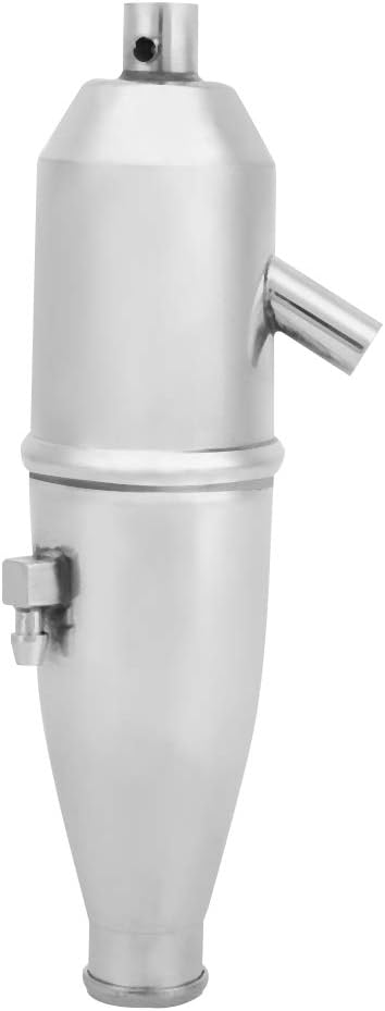 Generic Aluminum High Performance Exhaust Pipe for HSP RC Nitro Buggy Car Parts - Durable and Rustproof - Easy to Install, Perfect Replacement for Broken Products - Suitable for RC Enthusiasts -