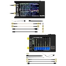 AURSINC Lastest V4.4 NanoVNA-H4 Vector Network Analyzer + Portable Tinysa Spectrum Analyzer, V0.3.1 Handheld Frequency Analyzer