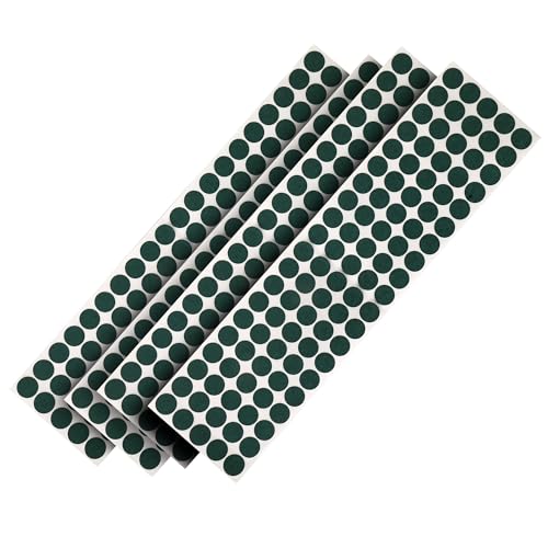 Image of 600PCS 18650 Lithium Battery Insulator Rings, Green Highland Barley Paper with Adhesive Backing, Hollow Electrical Insulation Pads