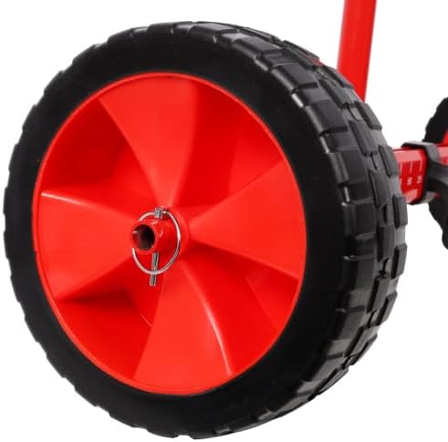Sit On Top Kayak Cart, Heavy-Duty Plug-in Kayak Cart Dolly with 10 Inch PU Wheels,Width Adjustable