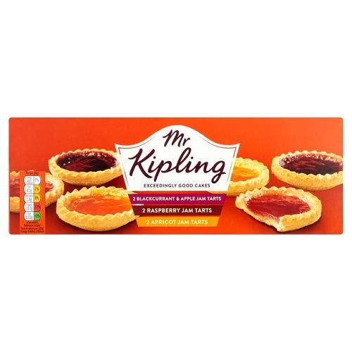 Mr Kipling Jam Tarts : Pack of 6