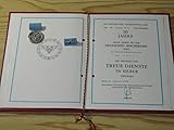 medaille für treue dienste bei der fahne  Urkunde Medaille für Treue Dienste in Silber - 20 Jahre Deutsche Reichsbahn 1976 inkl. Medaille