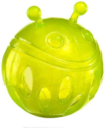 Ferplast Pa 6450, Brinquedo Bola para Cães, Sortido, com Anteninhas e Apito, Borracha Termoplástica