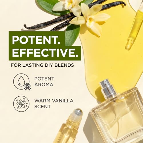 Image of 100% Pure Vanilla Oleoresin Essential Oil for Skin & Diffuser - 4 Fl Oz