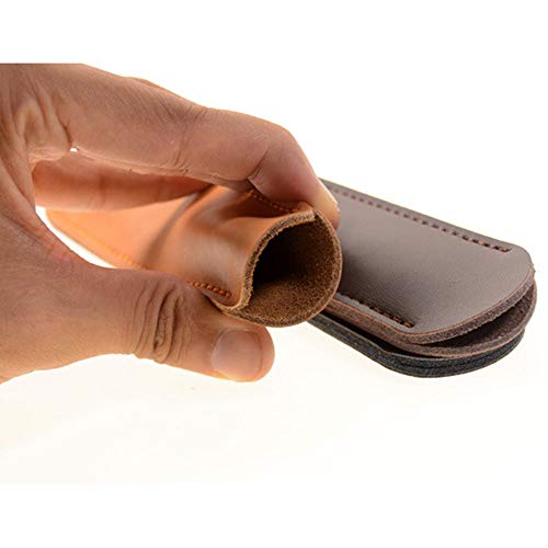 Raynag Set Of 3 Genuine Leather Pen Sleeve Case Holder Pouch For Single Pen #TOP7