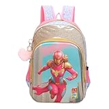 SANTINO, Mochila Infantil No Limits GirlHero by Santino Poliéster PINK NLM12U47