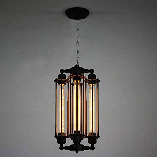 Lámpara de techo loft vintage estilo industrial y steampunk para decoración creativa de bares