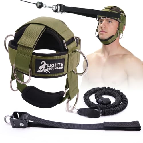 Adjustable Neck Harness with Pulley System