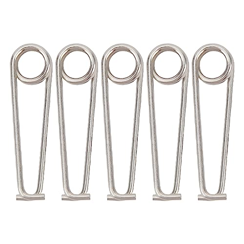 Mola de Deflexão, Ferro Compacto 63V 15784 01 5pcs Boa Elasticidade Mola de Torção Pequena Prática p