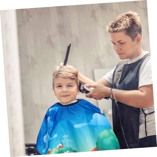 NOLITOY 2 Peças Avental De Barbeiro Capa De Corte De Cabelo Capa De Corte De Cabelo Avental Capa Inf