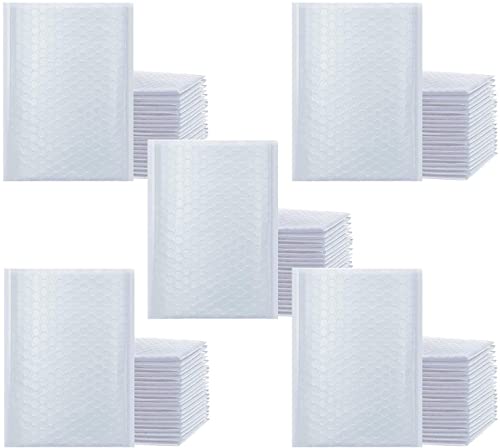 Imbaprice 250#00 5X10 Poly Bubble Mailers Padded Envelopes 5" X 10" + (Free Usb Cable) - Total 250 Shipping Envelopes #TOP24