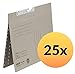 Produktbild ELBA 100420897 Pendelhefter Zweifalz 25er Pack Doppelhefteraus 320 g/m² Manilakarton Recycling grau