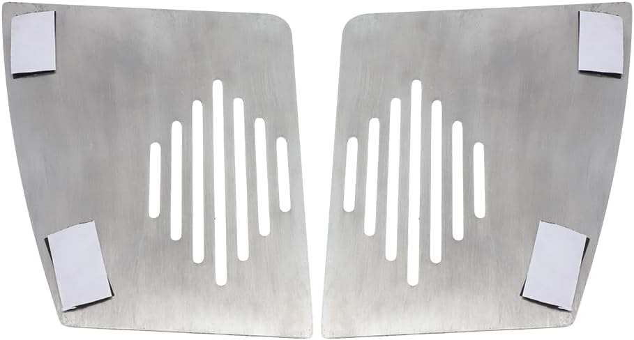 motoparty Dash Speaker Grilles for Chevy C1500 Silverado Sierra, Improved Sound Performance, Billet Material