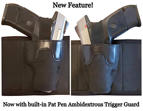 Dtom Better Belly Band Neoprene Holster For Concealed Carry - Superior Craftsmanship L Ambid. W Trigger Guard | Small To Medium Guns Glk 19, 17, 42, 43, Ruger Lc9, Sr9C, Xd Compact #TOP2