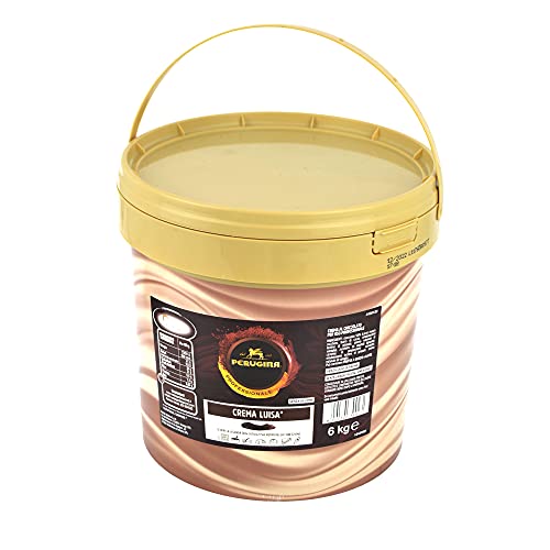 6 kg de crema de chocolate crema abrillantadora para uso profesional ideal para tartas, pastelería y heladería.