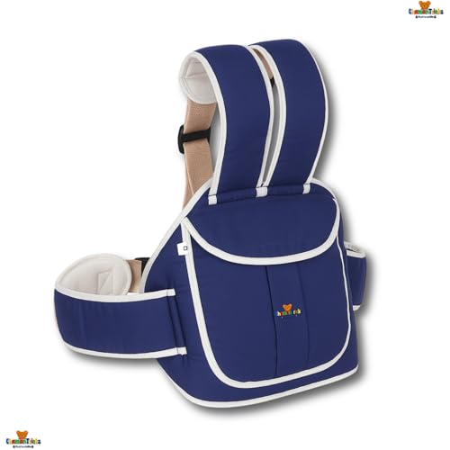 Image of Baby Safety Belt for 2 Wheeler | Adjustable Two Wheeler /Motorcycle Safety Harness Strap Belt for Children for 2 to 6 Year (Navy Blue)