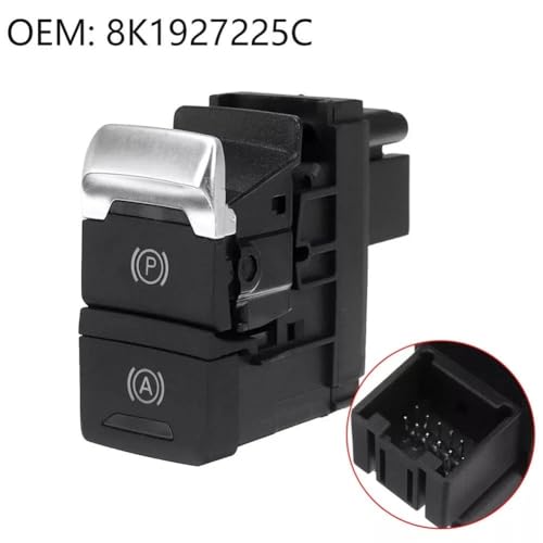 Bouton de maintien du frein à main Audi pour un stationnement serein en ville | 8K1927225C - 6