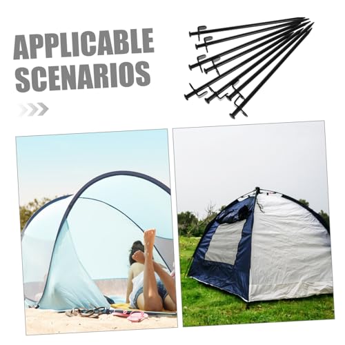 Estacas de camping de resistencia alta anclajes para toldos duraderos en pack de 8 7
