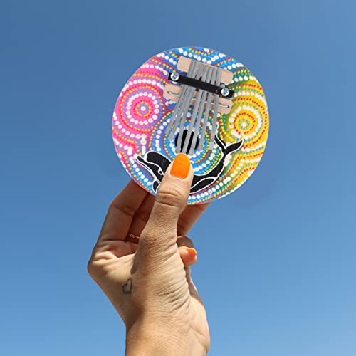 BIENKA 1pc 7 for clés Doigt Élégant Aléatoire Marteau Adulte Mbira Portable Couleur Cristal avec Coquille Kalimba… - Les Beatles, Paul McCartney, John Lennon, RIngo Starr, George Harrison BIENKA 1pc 7 for clés Doigt Élégant Aléatoire Marteau Adulte Mbira Portable Couleur Cristal avec Coquille Kalimba… – Image 8