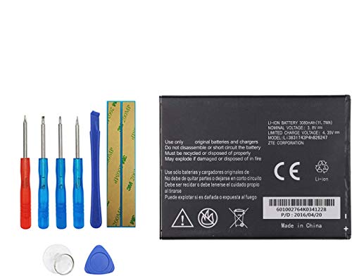 E-YIIVIIL Li3831T43P4H826247 Replacement Battery Compatible with ZTE Z959,Grand X 3 LTE,Grand X 3 with Toolkit