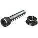 DJ-Motor 6pcs 1/4-28 x 1.25 Racing Wheel Stud Bolt Serrated Hex Flange Nut for Racing Go Kart