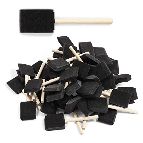 60 Pack Foam Paint Brushes, 2 Inch Sponge Brushes For Arts And Diy Crafts #TOP13