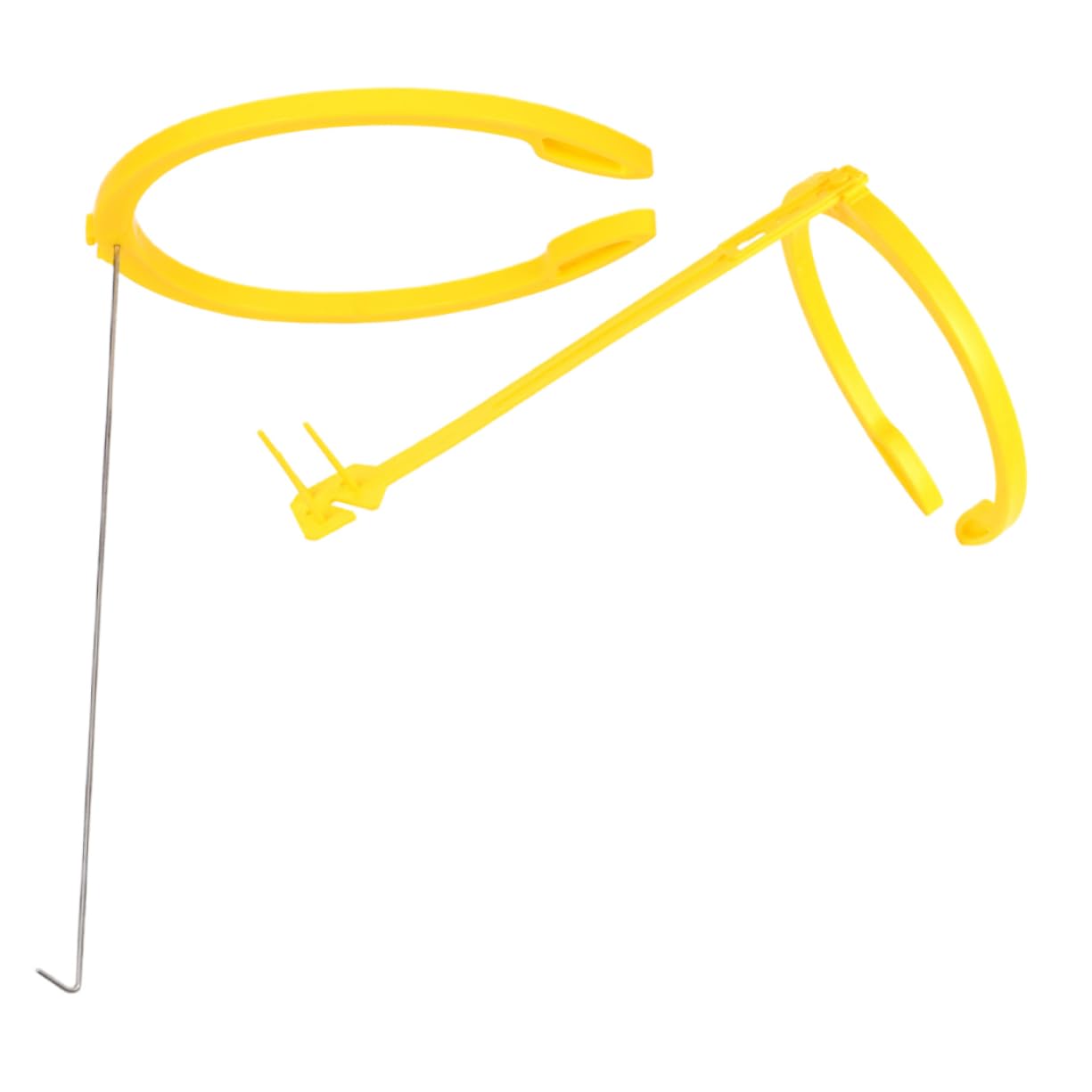 Toddmomy 2Pcs Pig Insemination Clip Holder Durable Artificial Insemination Rack for Sows High Efficiency Insemination Support Tool Prevents Backflow Suitable for All Breeding Needs