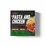 Plato Preparado Fit Pasta con Pollo en Salsa estilo Italiano de HSN | 420 gramos | Listo para Calentar y Tomar | Alto en Proteínas, Bajo en calorías | Comida Sana y Rica