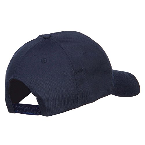 Top Gun Logo Embroidered Pro Style Cap - Navy OSFM - Thumbnail 5